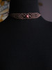 Rhodonite brown choker