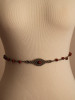 Adjustable Red Jasper Belly Chain | Licornerie Crystal Body Jewelry
