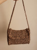 Brown Rafia Handmade Bag