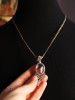 Licornerie: Handmade Smoky Quartz Black Necklace - Macrame Jewelry