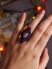 Amethyst purple Ring